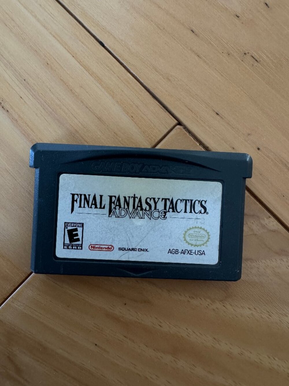 Final Fantasy Tactics Nintendo Game Boy Advance Game